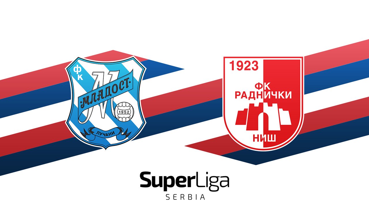 Mladost Lučani vs Radnički Niš poster