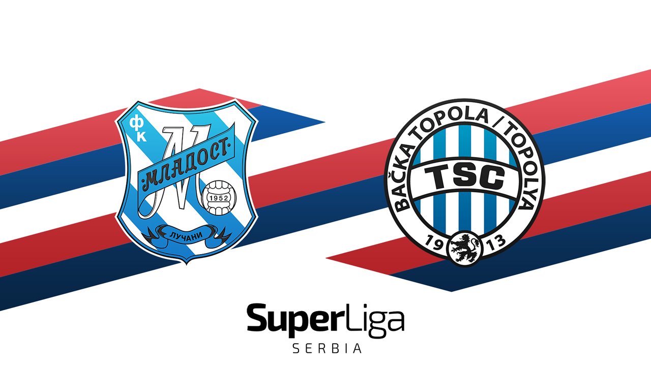 Mladost Lučani vs TSC Bačka Topola poster