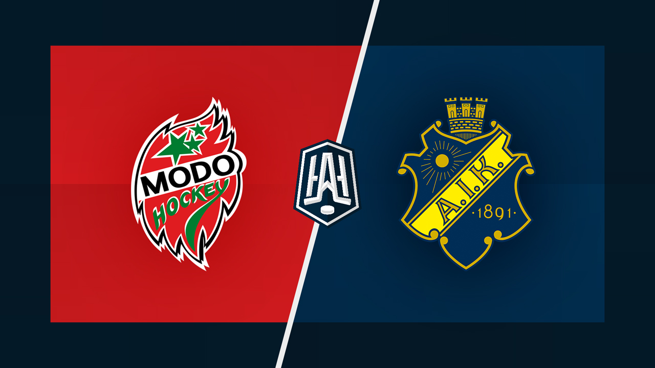 Modo Hockey vs AIK IF poster