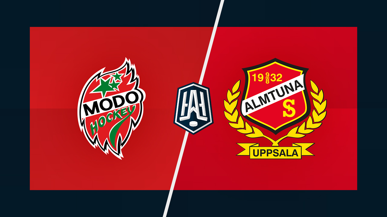 Modo Hockey vs Almtuna IS poster