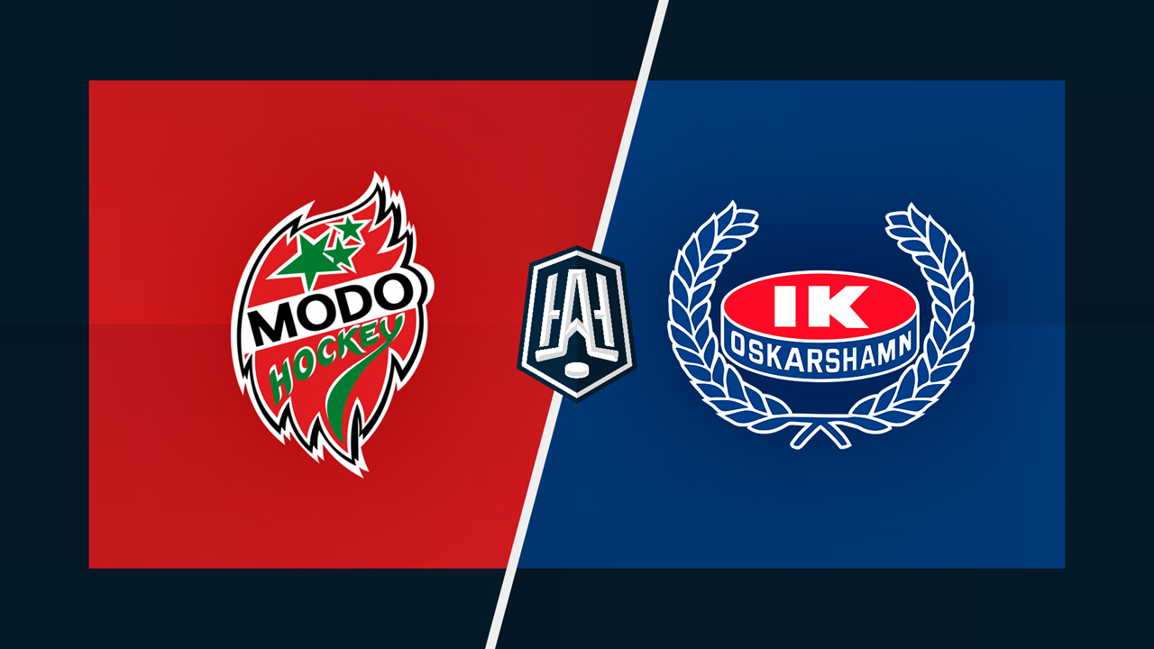 Modo Hockey vs IK Oskarshamn poster