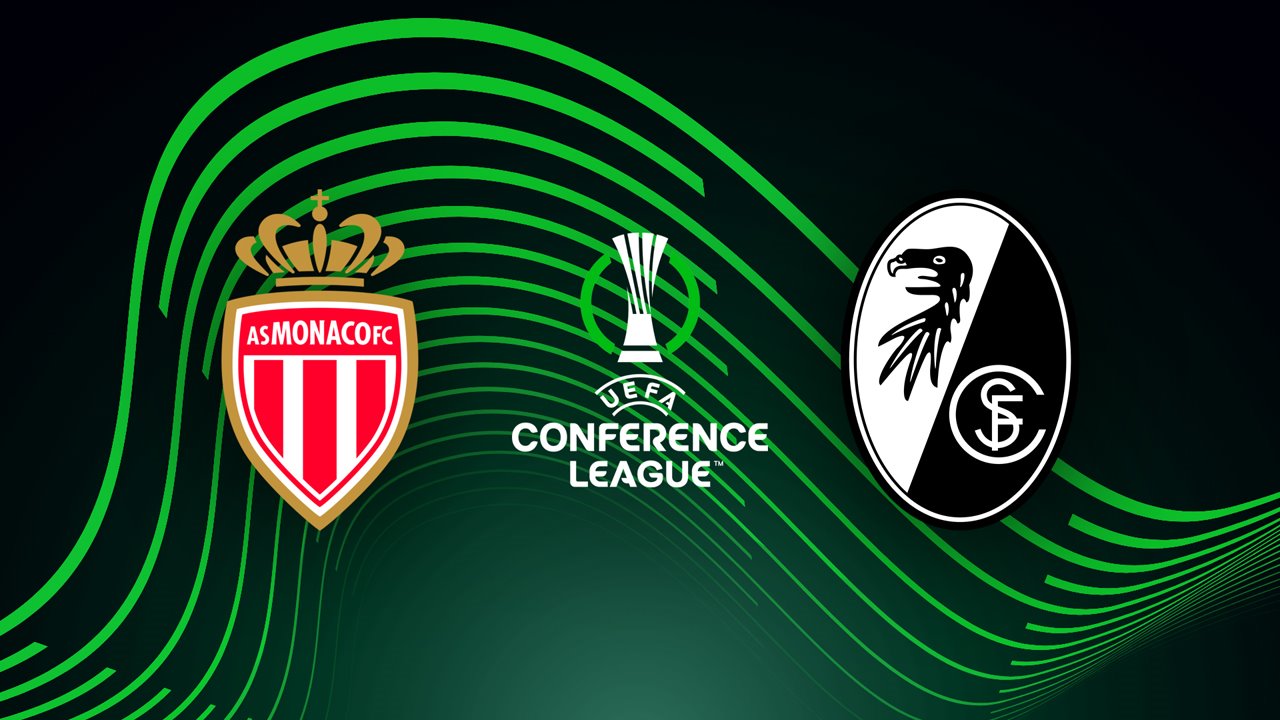 Monaco vs Freiburg poster