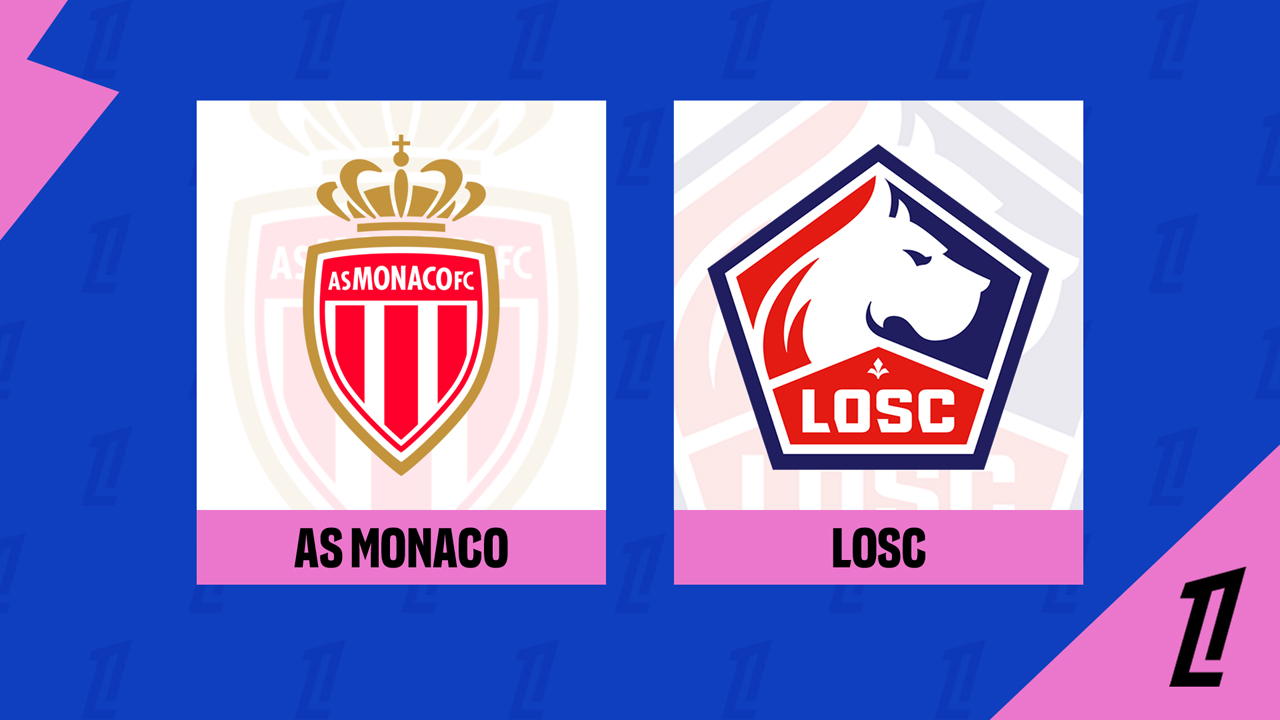 Monaco vs Lille poster