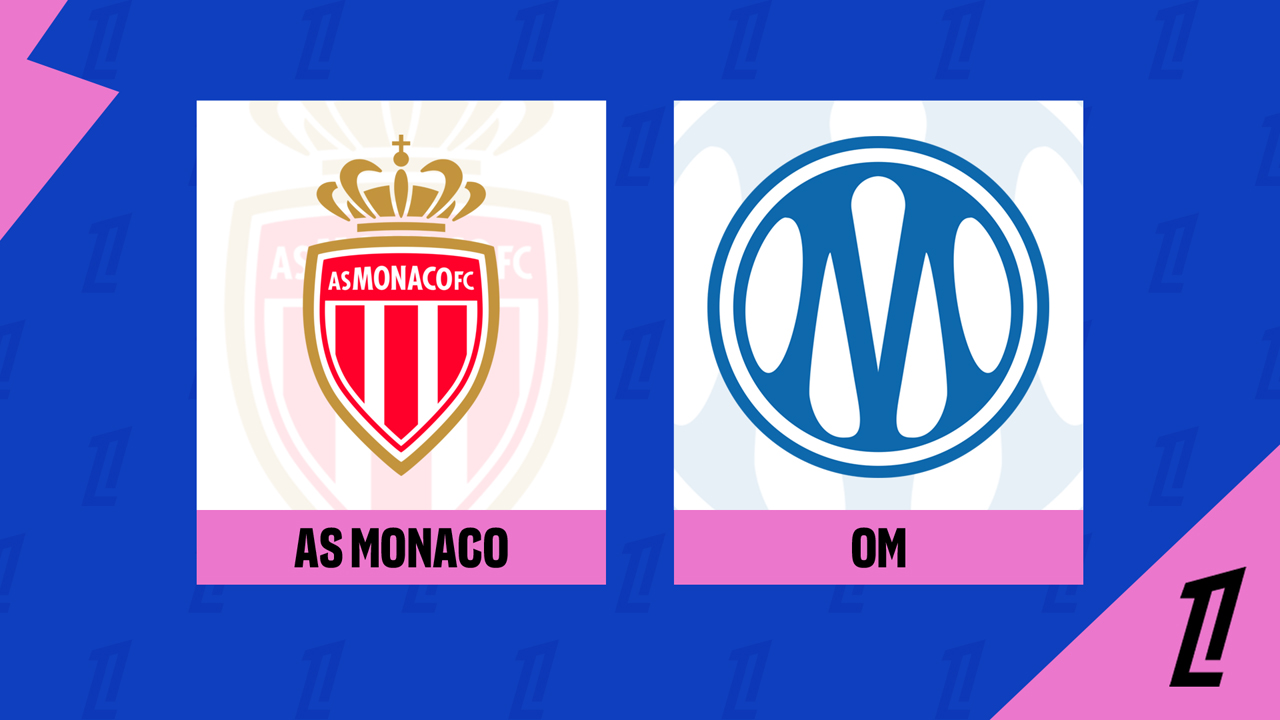 Monaco vs Marseille poster