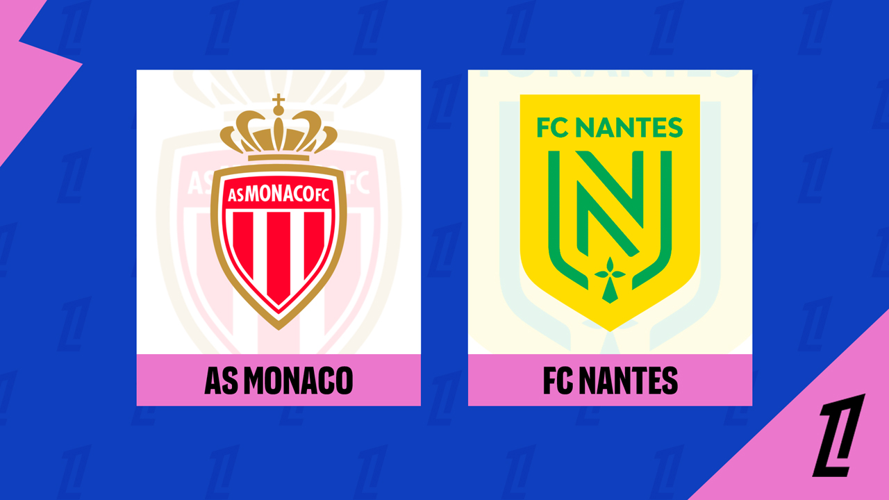 Monaco vs Nantes poster