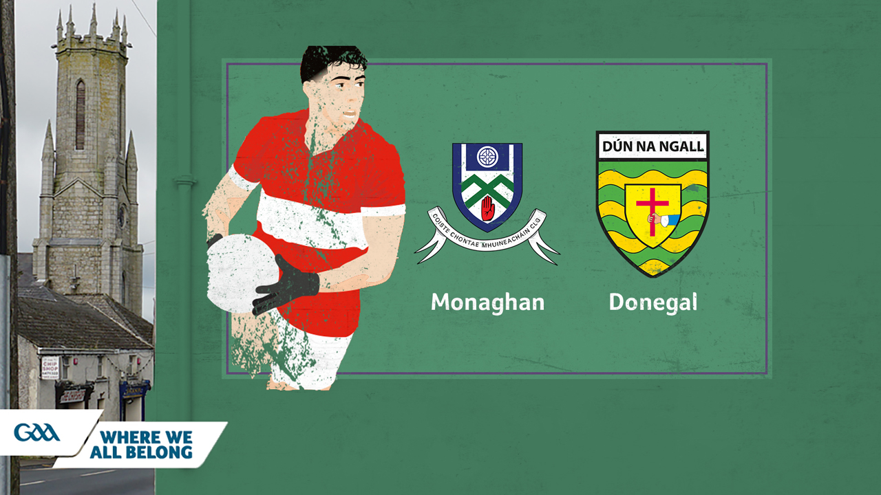 Monaghan GAA Football vs Donegal GAA Football poster