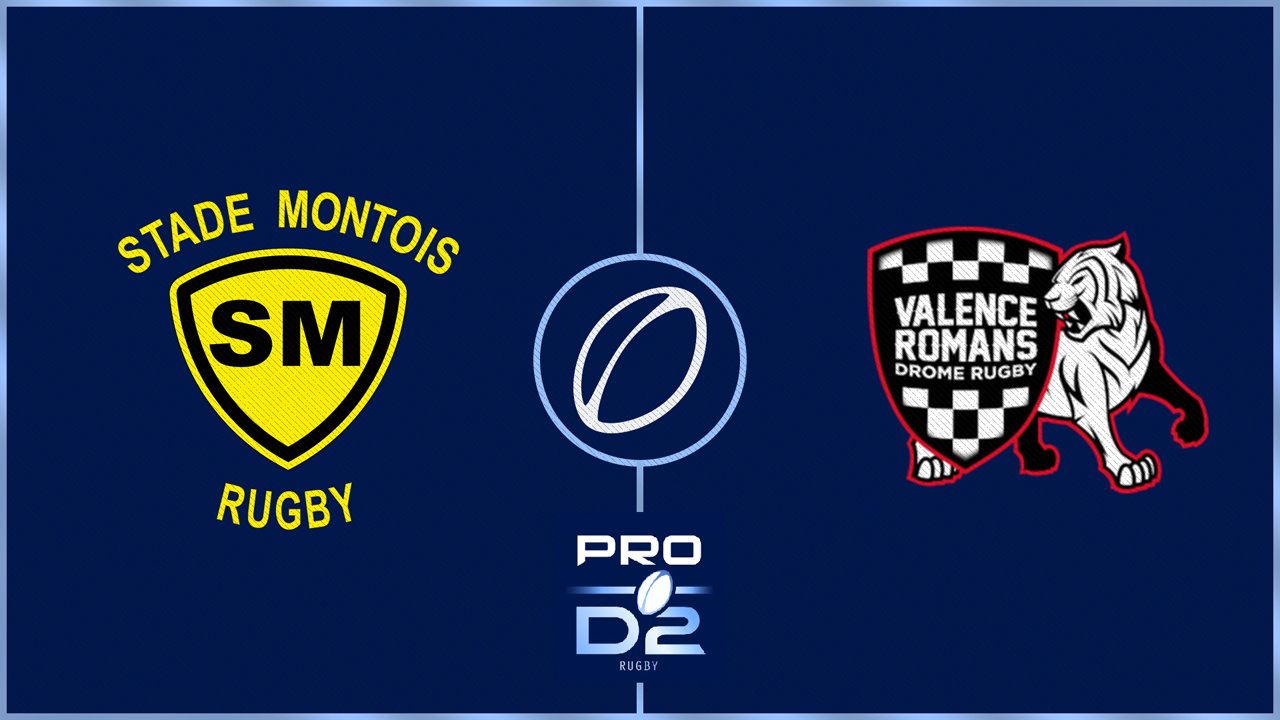 Mont-de-Marsan vs Valence Romans Drôme Rugby poster