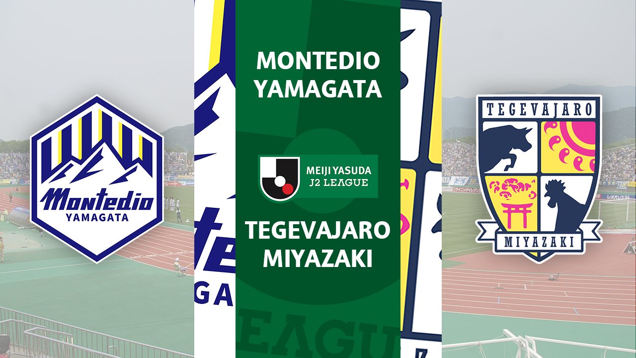 Montedio Yamagata vs Tegevajaro Miyazaki poster