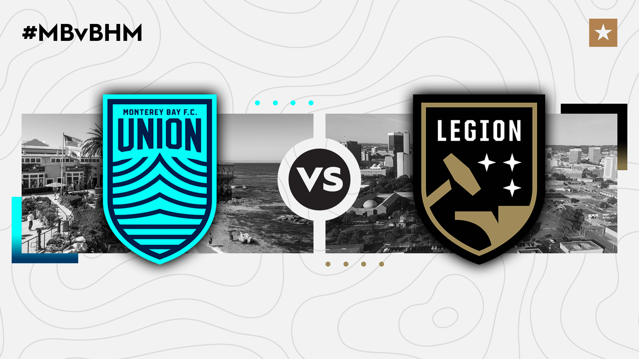 Monterey Bay FC vs Birmingham Legion poster