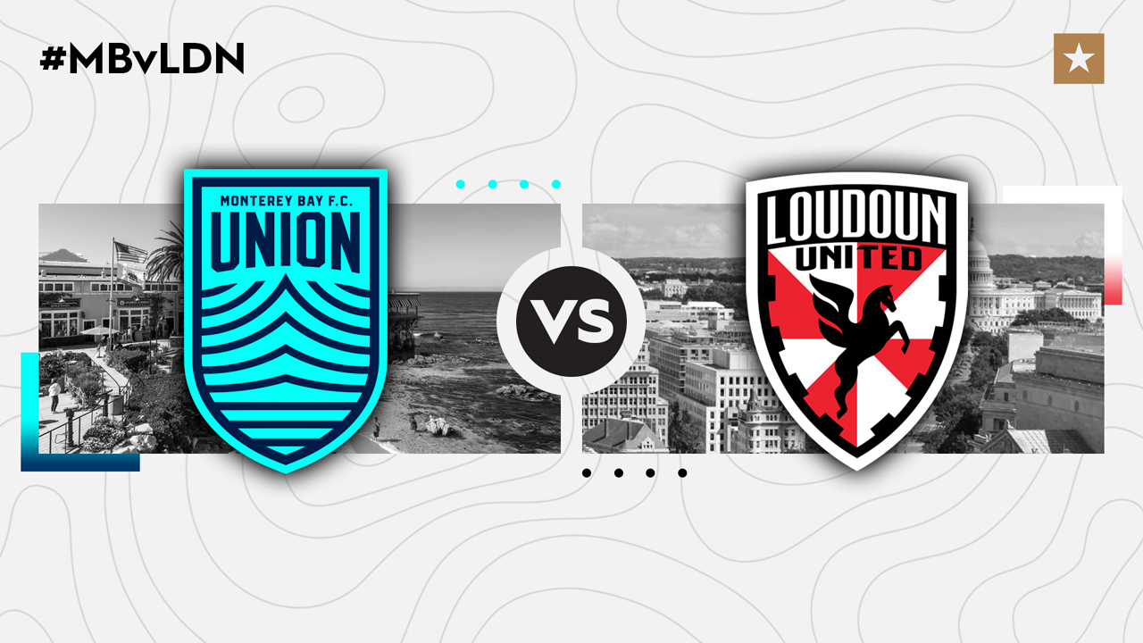 Monterey Bay FC vs Loudoun United poster