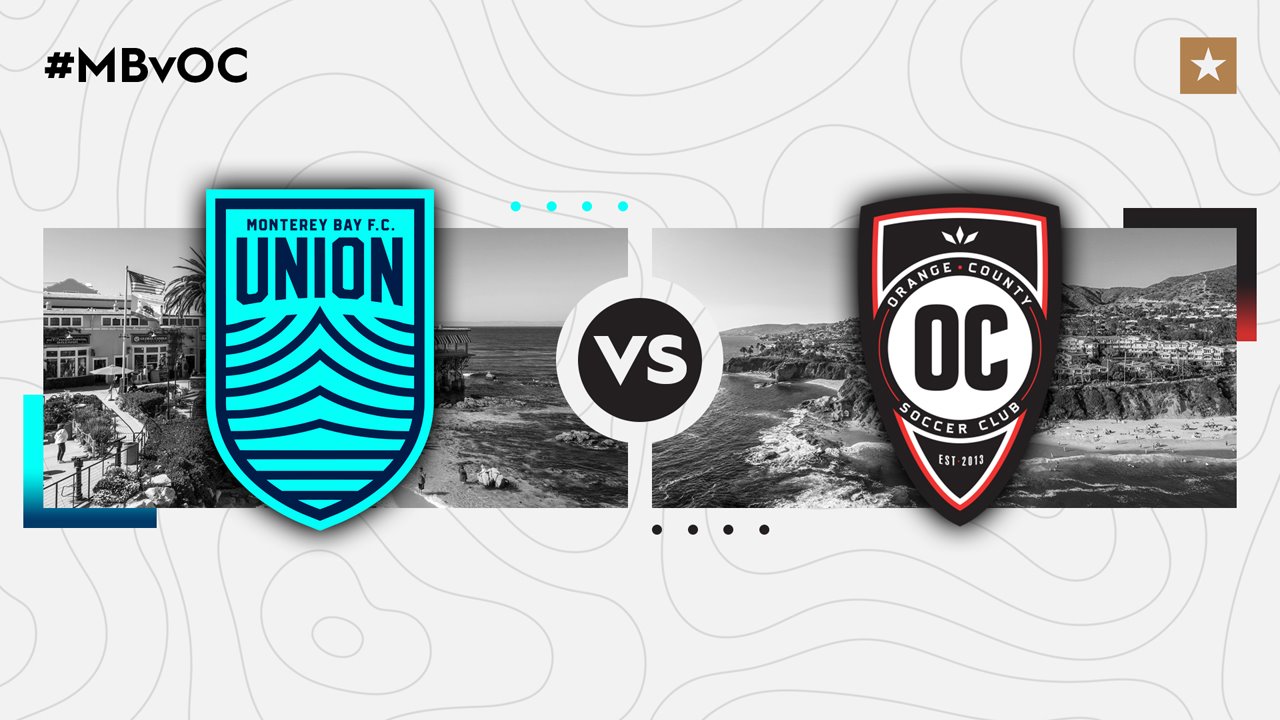 Monterey Bay FC vs Orange County SC poster