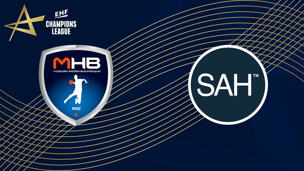 Montpellier Handball vs Skanderborg Aarhus Håndbold poster