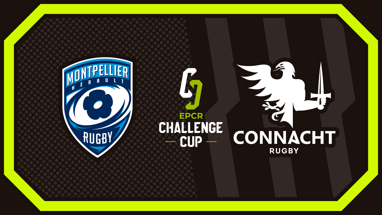 Montpellier Hérault Rugby vs Connacht poster