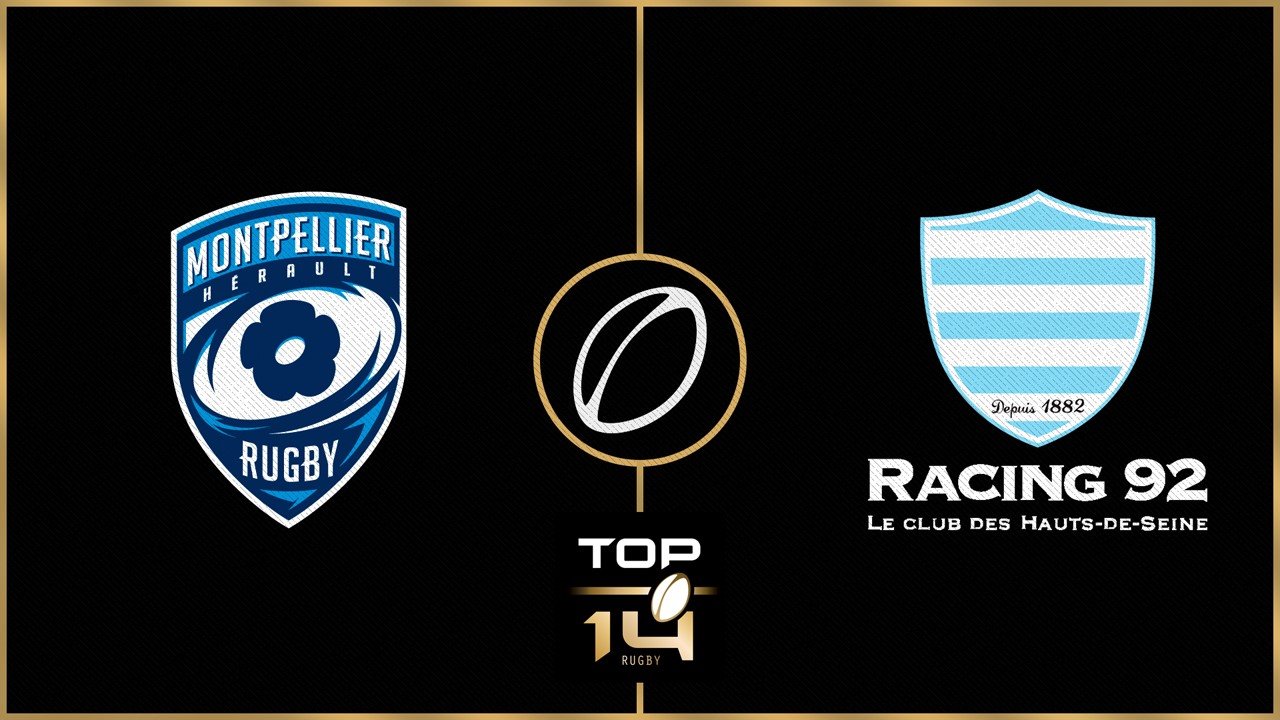 Montpellier Hérault Rugby vs Racing Métro 92 poster