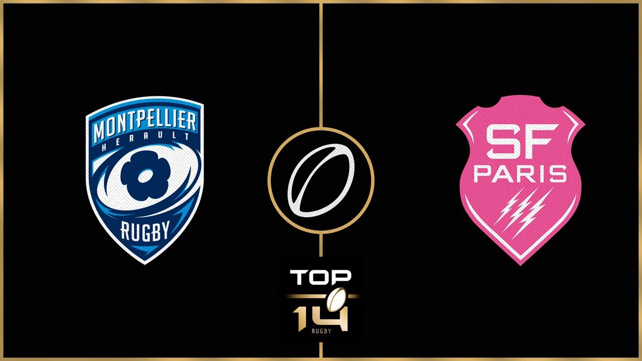 Montpellier Hérault Rugby vs Stade Français Paris poster