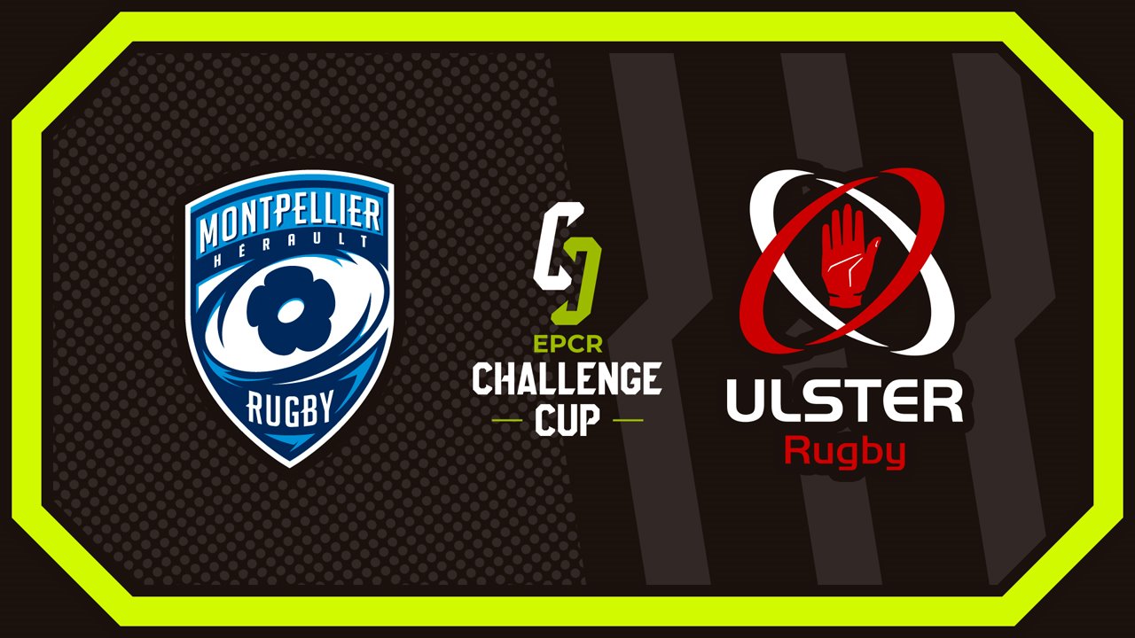 Montpellier Hérault Rugby vs Ulster poster