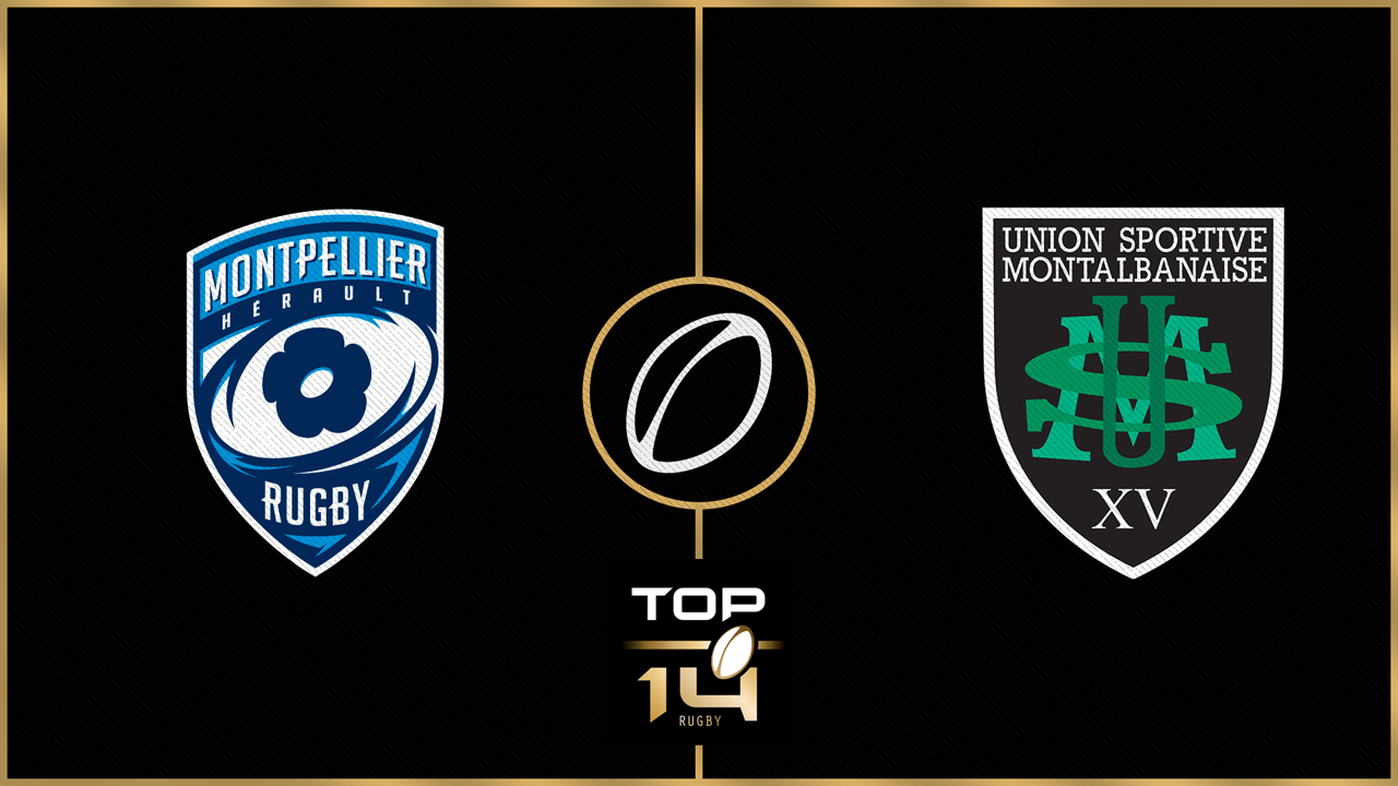 Montpellier Hérault Rugby vs US Montauban poster