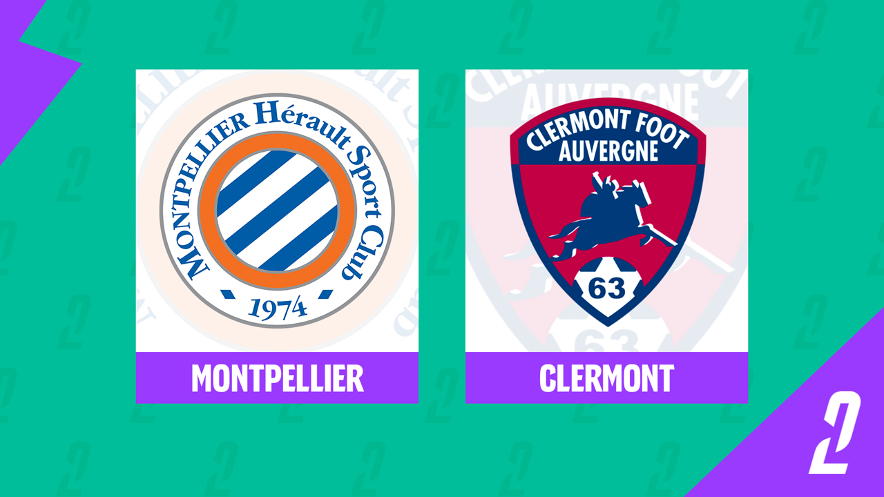 Montpellier vs Clermont Foot poster