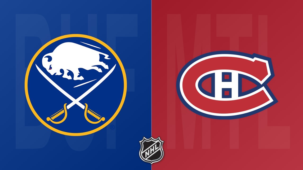 Montreal Canadiens vs Buffalo Sabres poster