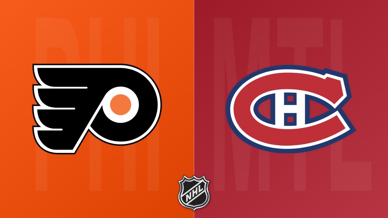 Montreal Canadiens vs Philadelphia Flyers poster