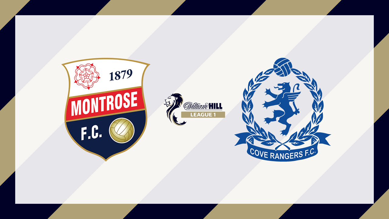 Montrose vs Cove Rangers poster