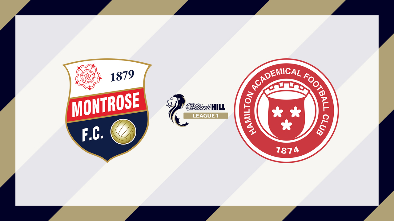 Montrose vs Hamilton Academical poster