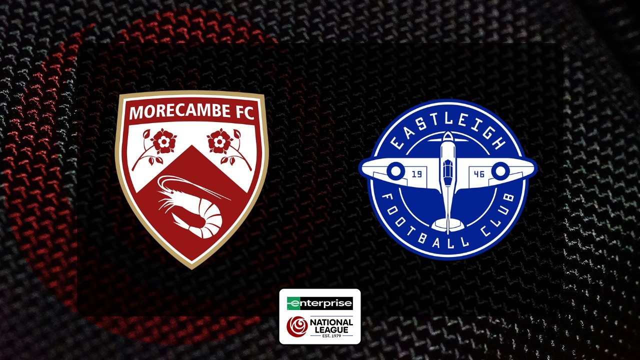 Morecambe vs Eastleigh poster