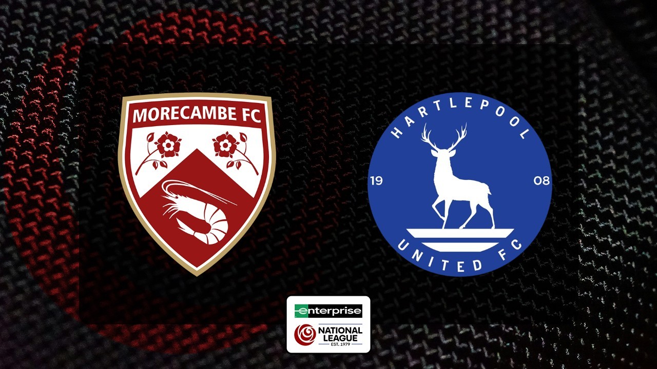 Morecambe vs Hartlepool United poster