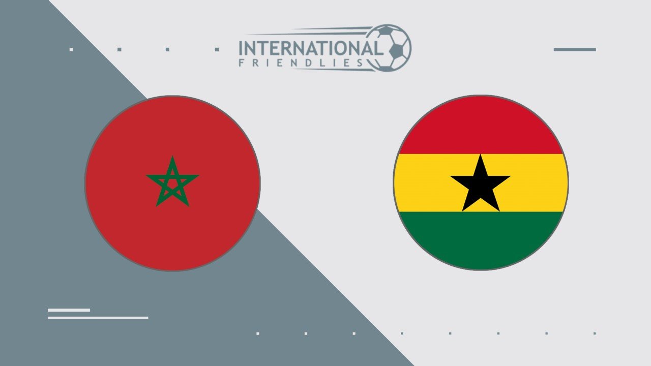 Morocco vs Ghana poster