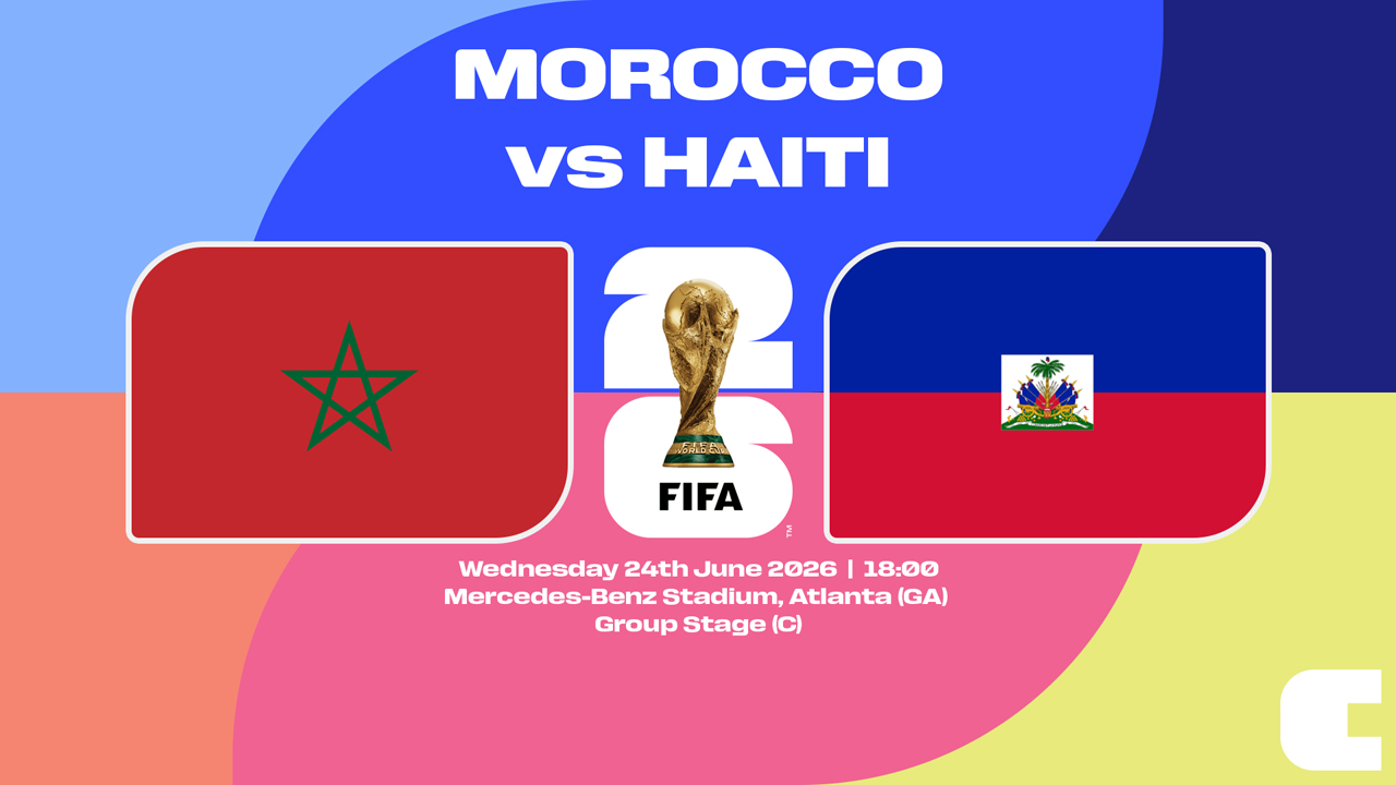 Morocco vs Haiti poster