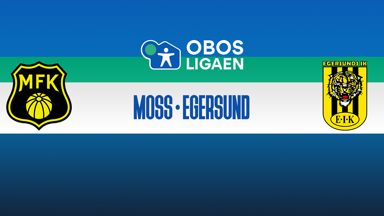Moss vs Egersund poster