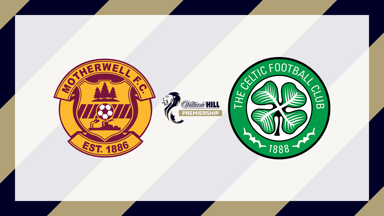 Motherwell vs Celtic poster