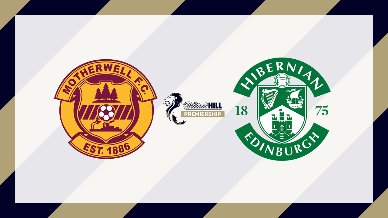 Motherwell vs Hibernian poster