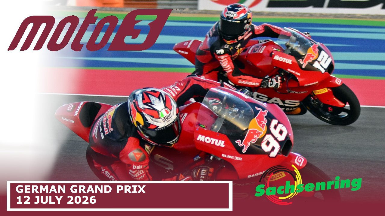 Motorrad Grand Prix Deutschland Moto3 image