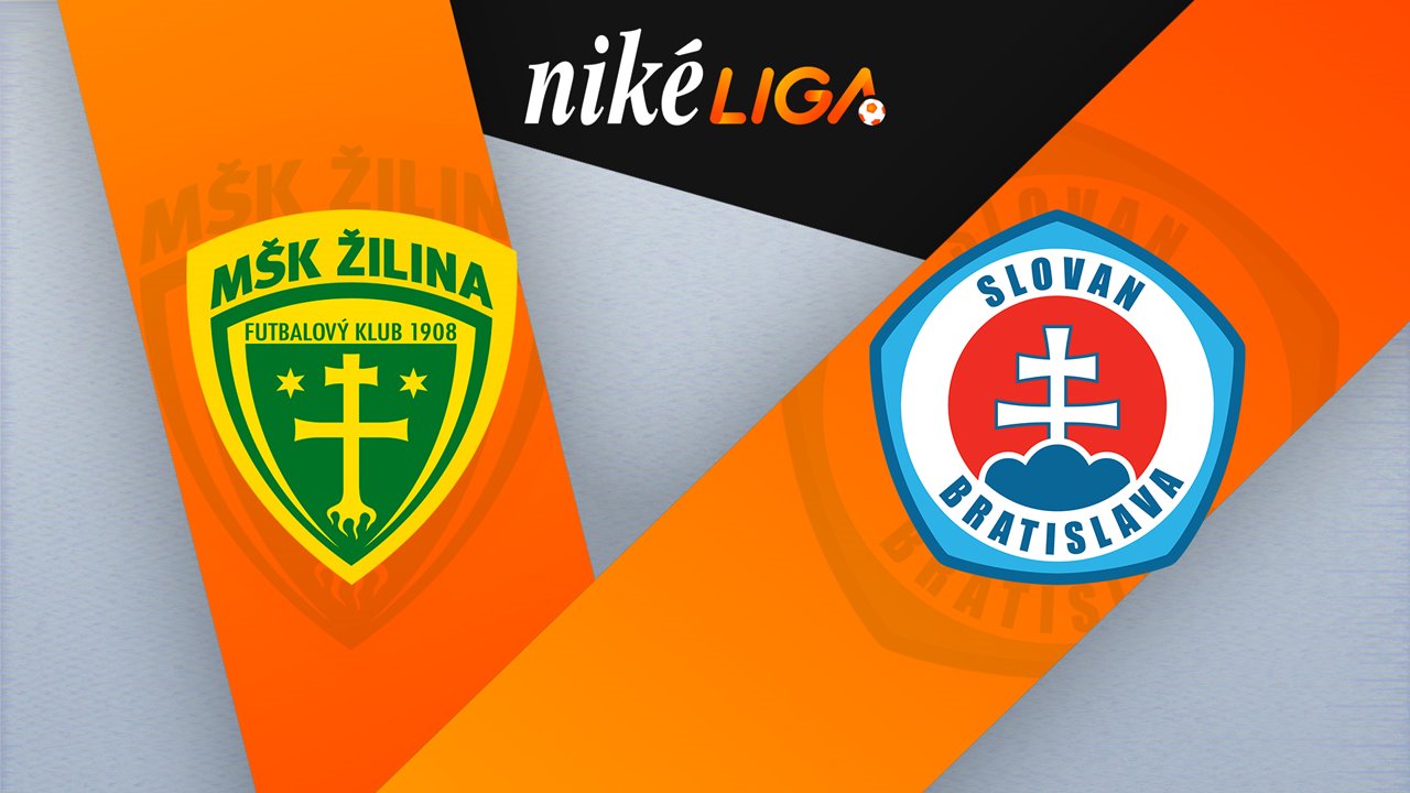 MSK Zilina vs Slovan Bratislava poster