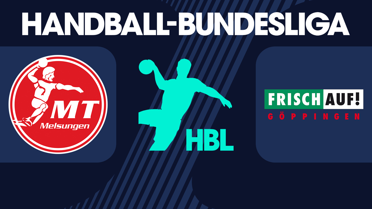 MT Melsungen vs TPSG Frisch Auf Göppingen poster