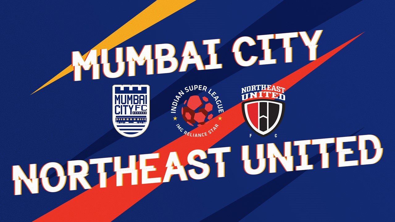 Mumbai City vs NorthEast United poster