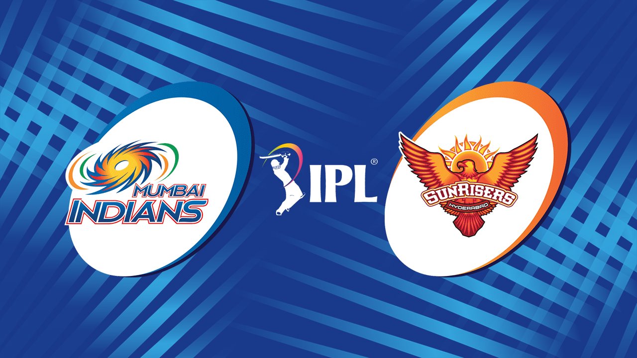 Mumbai Indians vs Sunrisers Hyderabad poster