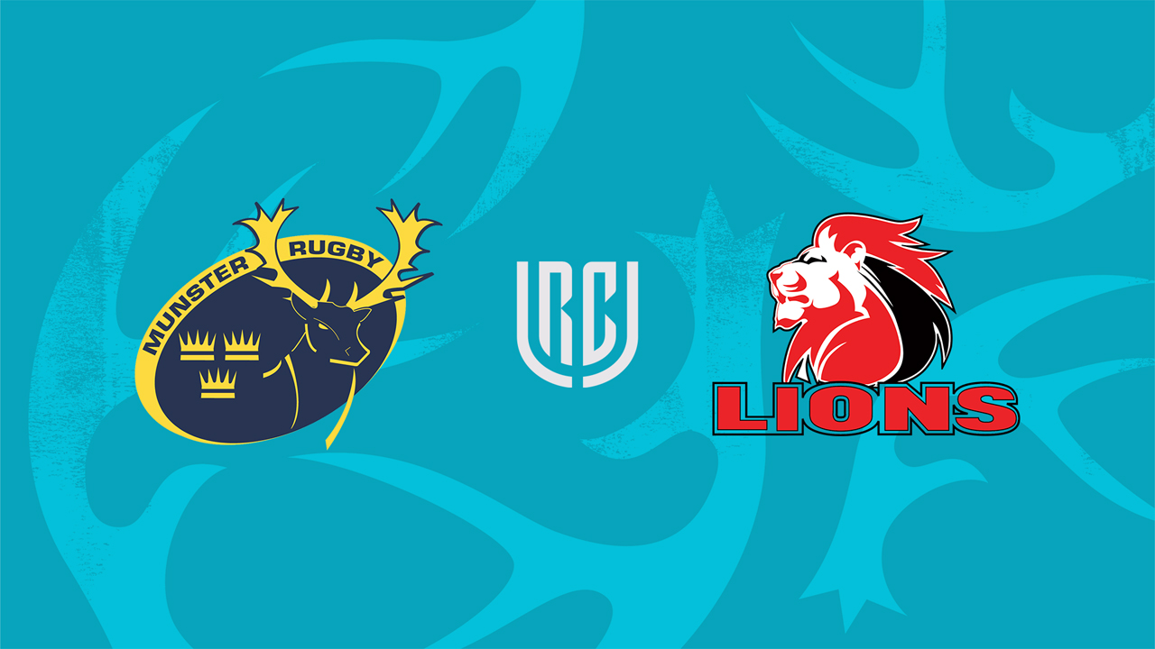 Munster vs Lions poster