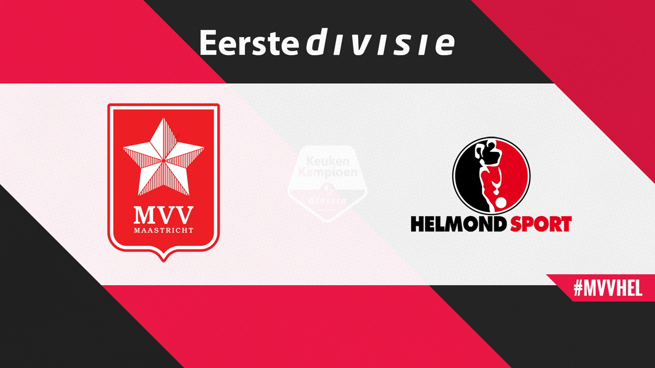 MVV Maastricht vs Helmond Sport poster