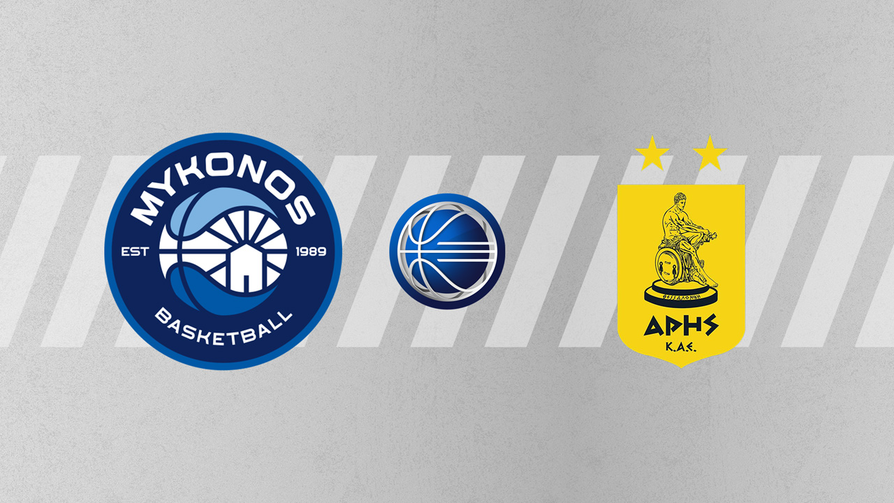 Mykonos BC vs Aris BC poster