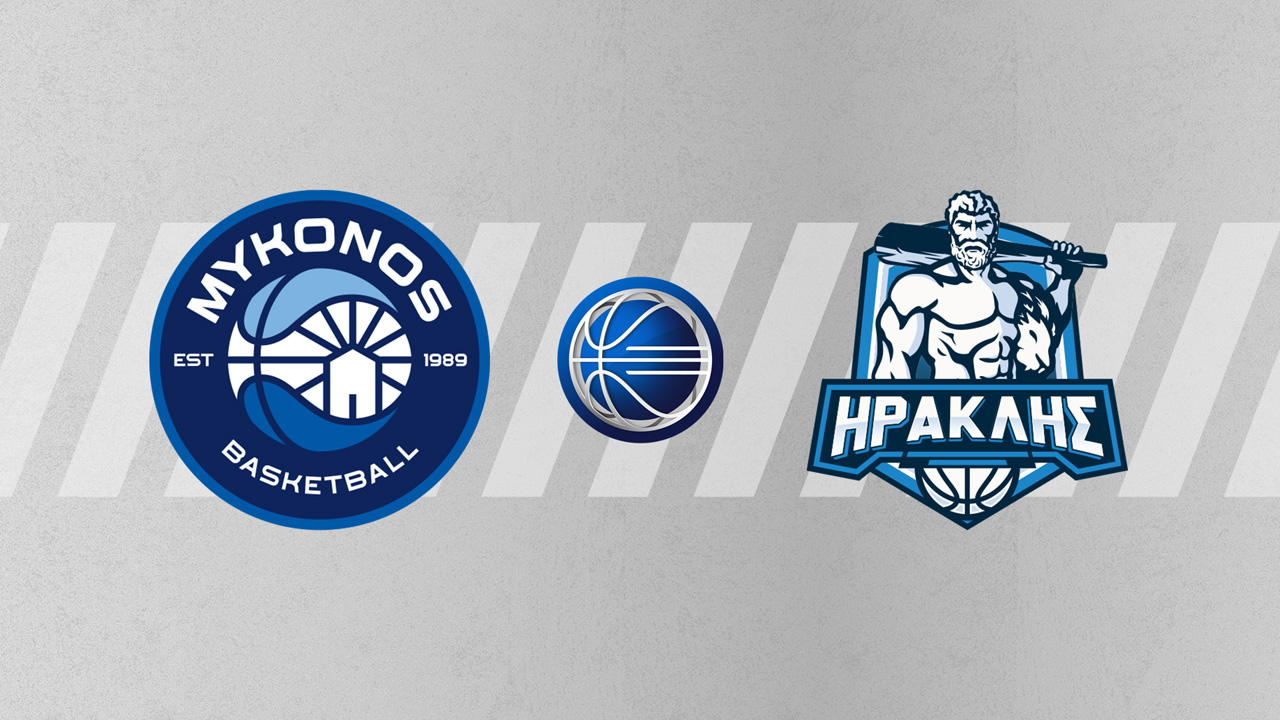 Mykonos BC vs Iraklis BC poster