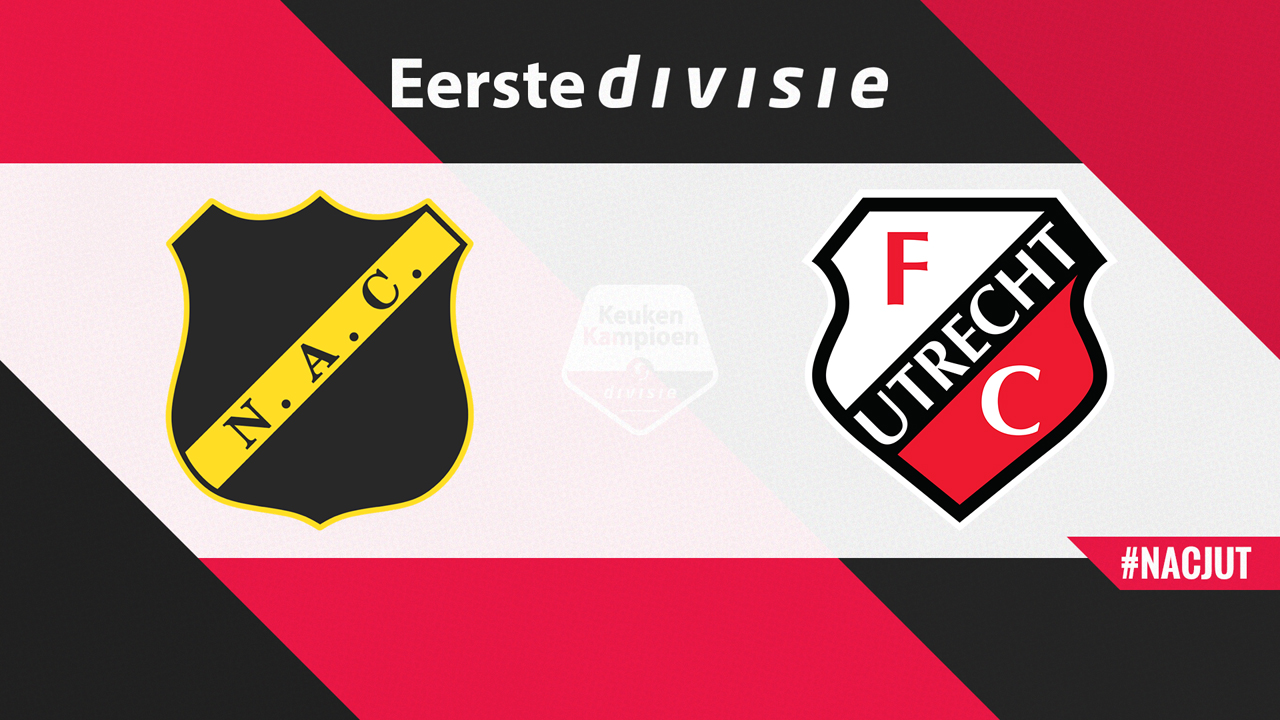 NAC Breda vs Jong Utrecht poster