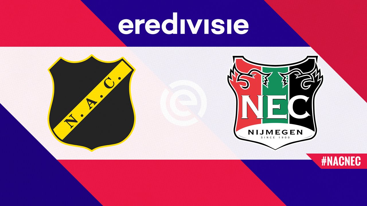 NAC Breda vs NEC Nijmegen poster