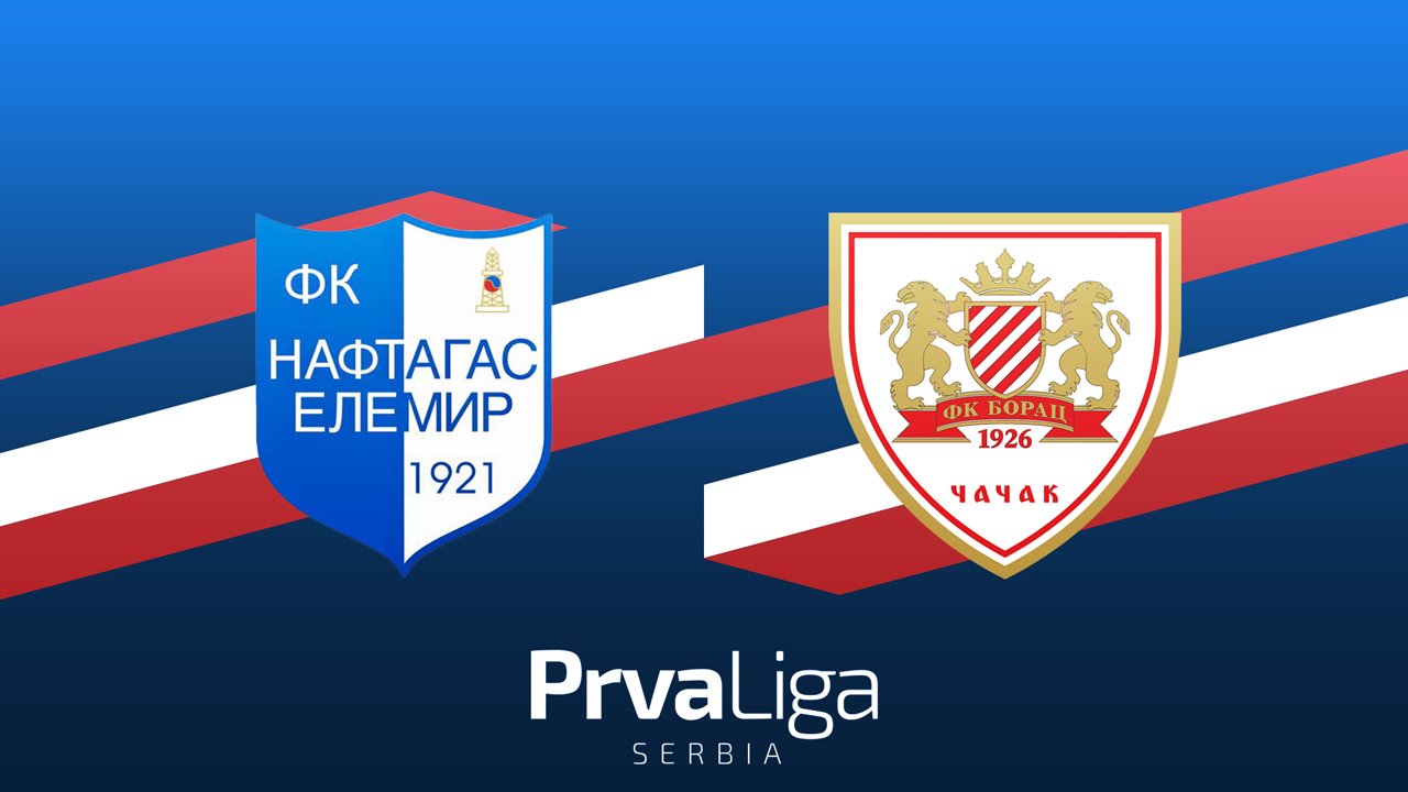 Naftagas Elemir vs Borac 1926 Čačak poster
