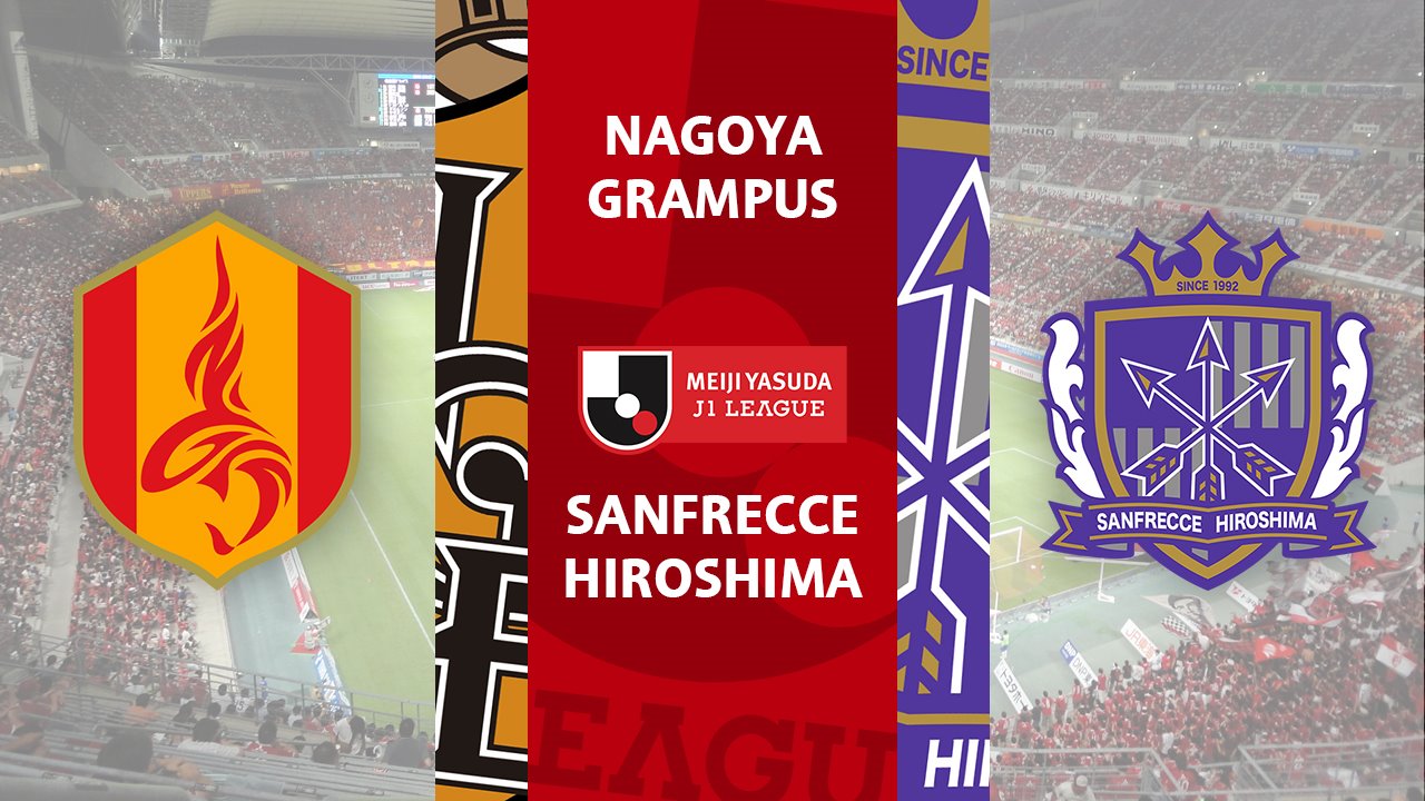 Nagoya Grampus vs Sanfrecce Hiroshima poster