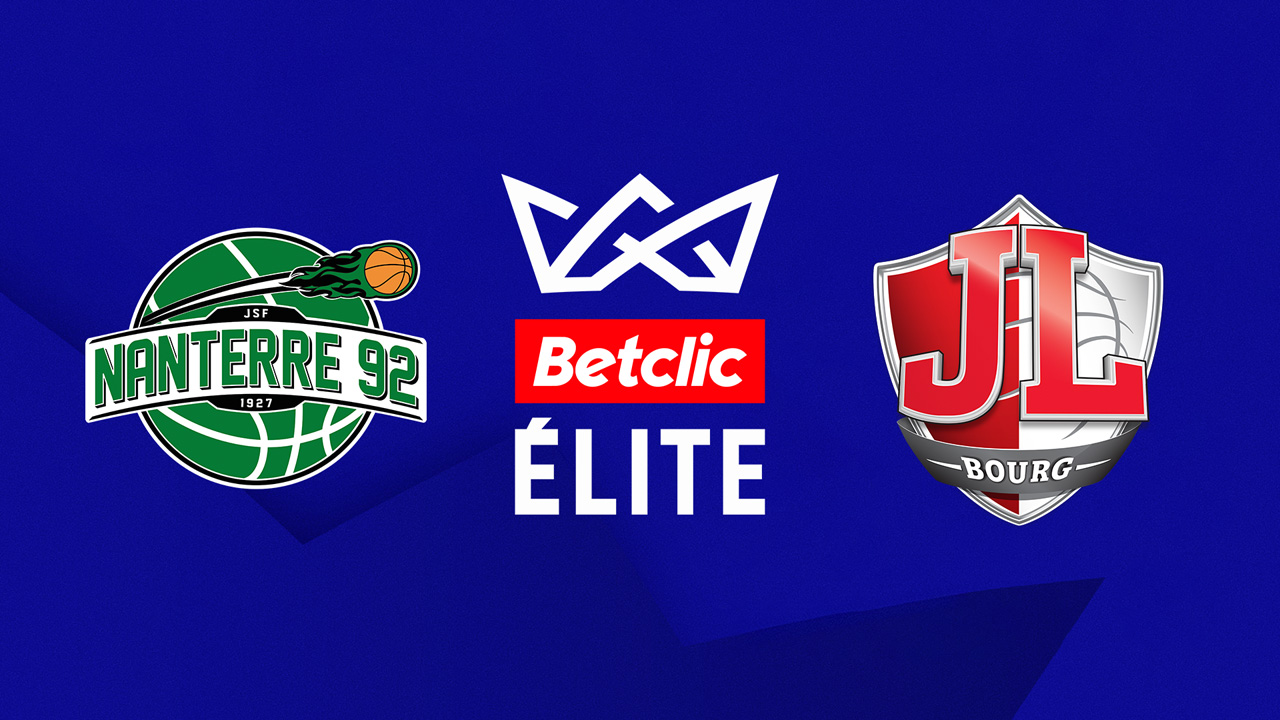 Nanterre vs Bourg-en-Bresse poster