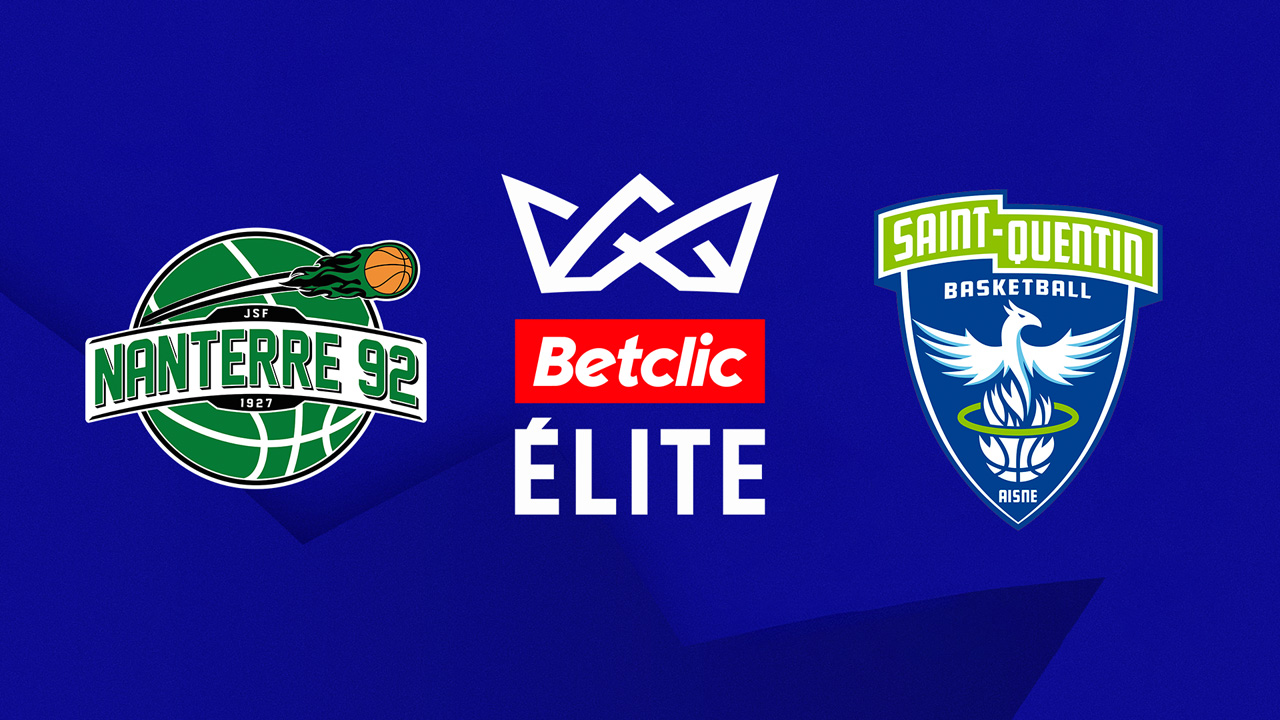 Nanterre vs Saint-Quentin Basket-Ball poster