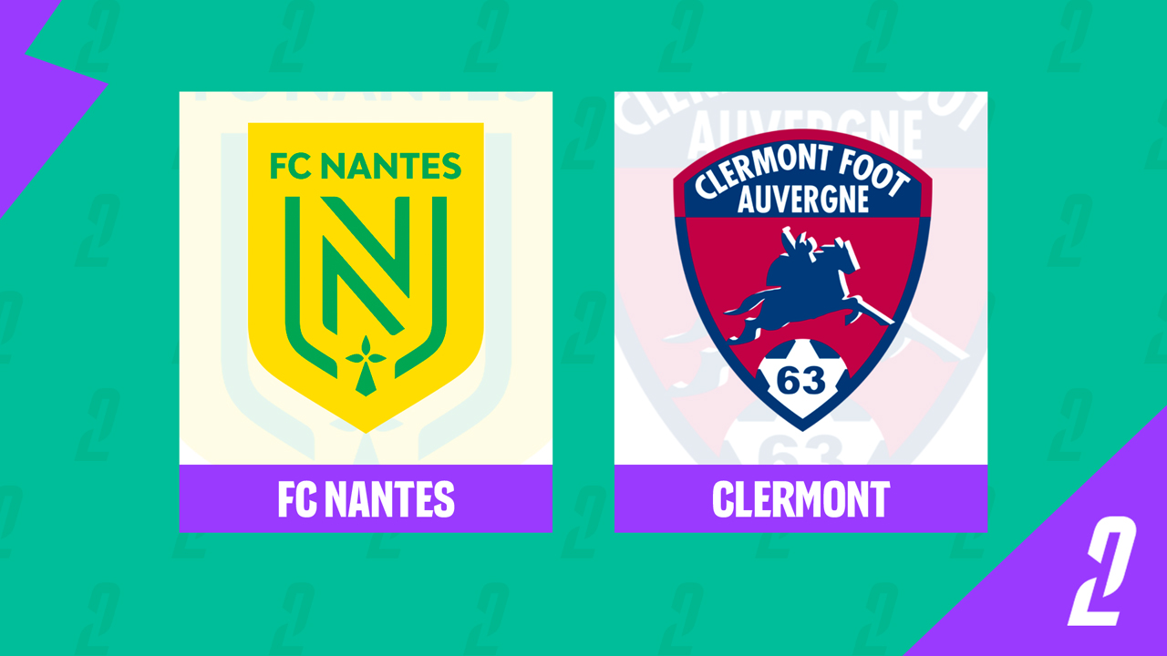 Nantes vs Clermont Foot poster