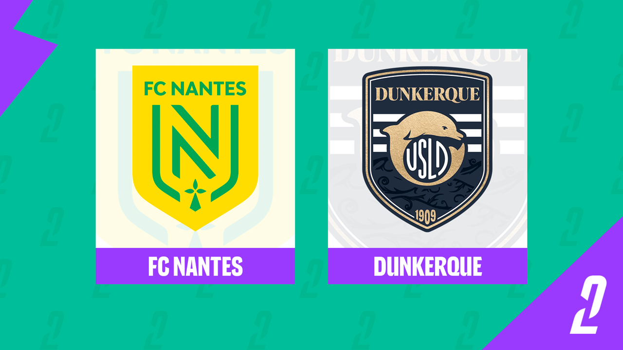 Nantes vs Dunkerque poster